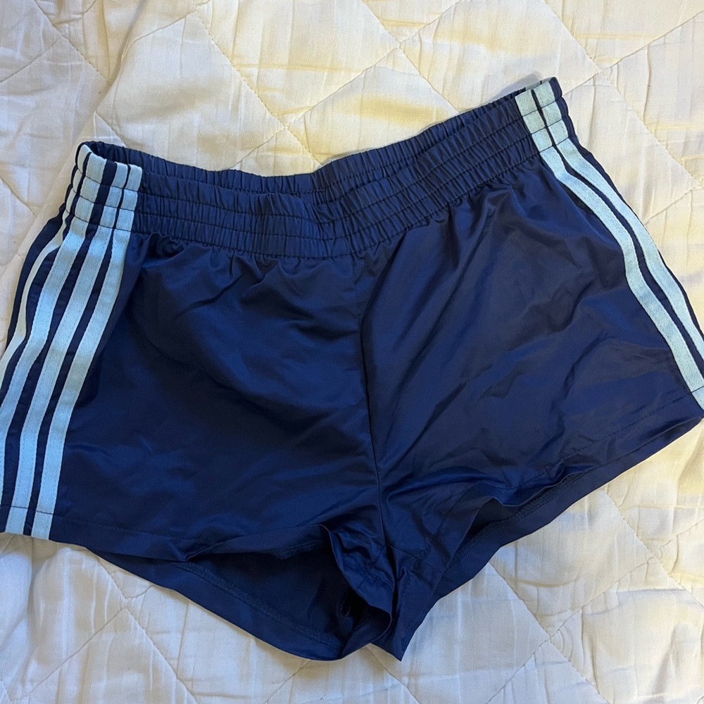 Edikted blue strip shorts